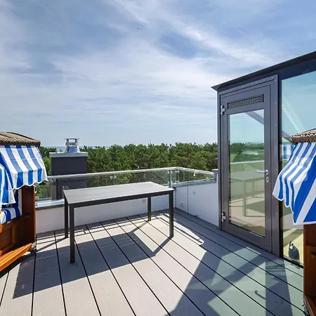 Prora - Penthouse Mit Kamin - Sealion Dachterrasse *